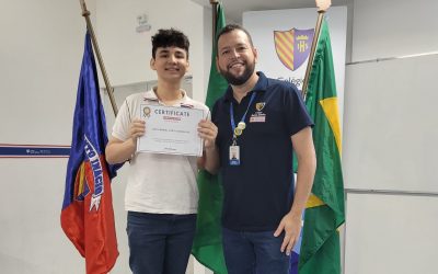 Estudantes inacianos recebem certificados e medalhas das Olimpíadas Científicas