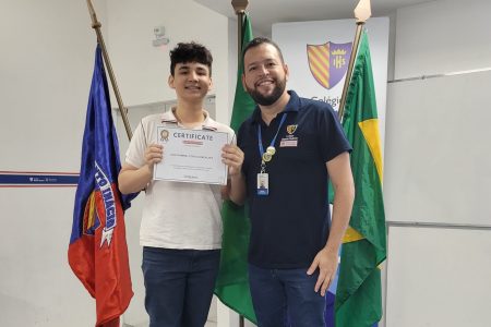 Estudantes inacianos recebem certificados e medalhas das Olimpíadas Científicas