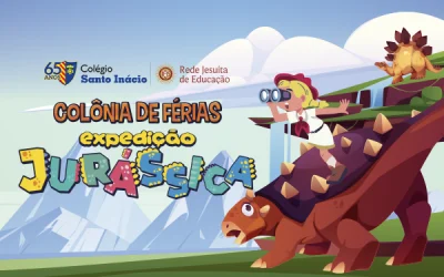 A Colônia de Férias “Expedição Jurássica” vem aí! Inscrições abertas!