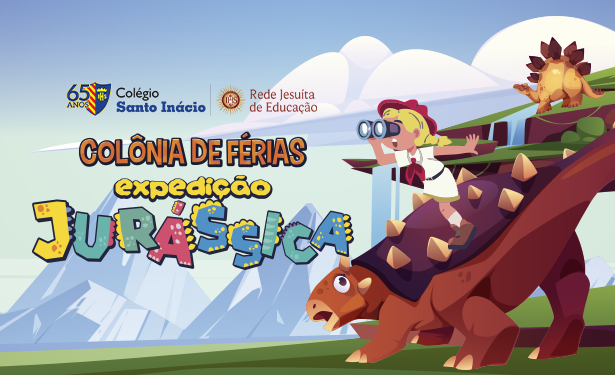 A Colônia de Férias “Expedição Jurássica” vem aí! Inscrições abertas!