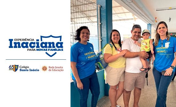 Novas famílias vivem o jeito inaciano de educar 