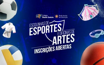 Estão abertas as inscrições para escolinhas esportivas e oficinas de artes do CSI