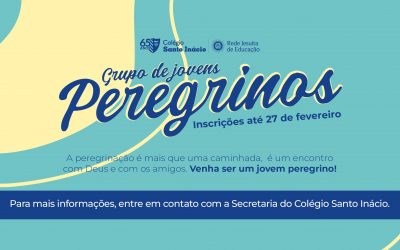 Inscrições abertas para o Grupo de Jovens Peregrinos