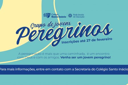 Inscrições abertas para o Grupo de Jovens Peregrinos