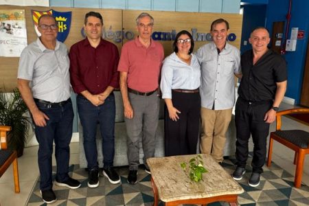 Visita do assistente do Ecônomo Geral da Companhia de Jesus ao Colégio Santo Inácio